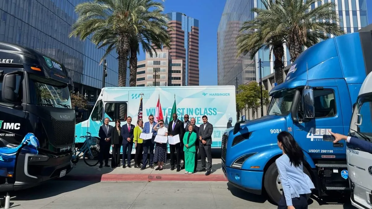 Vancouver to Baja: Five Governments Launch BC2BC Zero-Emission Truck Corridor
